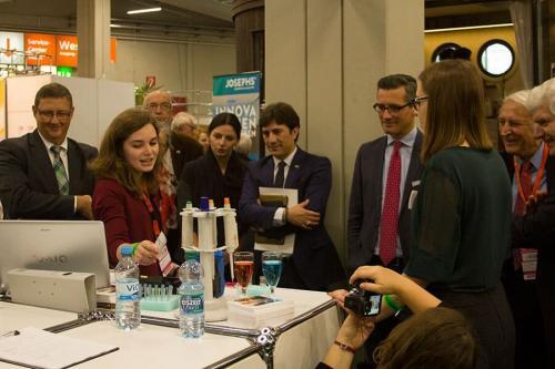 FIA President, Alireza Rastegar, visits inventions displayed by German young inventors
