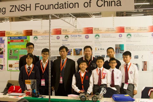 Chinese inventors from different schools attend iENA 2016