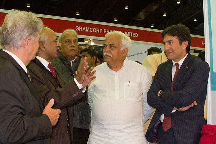 From Right to Left: Alireza Rastegar, R.V. Deshpande and Dr. Rao