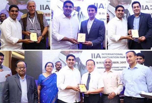 Minister for ITE&C, Mr. Lokesh awards IFIA Members