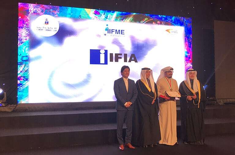IFIA Best Invention Medal Winner, Ahmad Nabeel From Kuwait for “Virtual Beam and Self-Cleaning Laparoscope”