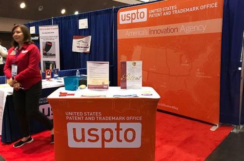 Silicon Valley USPTO's Booth in SVIIF 2018