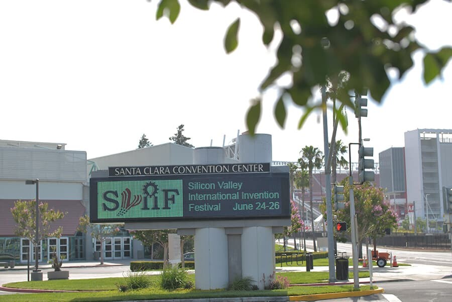 Silicon Valley International Invention Festival (SVIIF 2019) Santa Clara Convention Center, Entracne