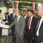 Visiting of Two Syrian Ministers from Inventors Booth
