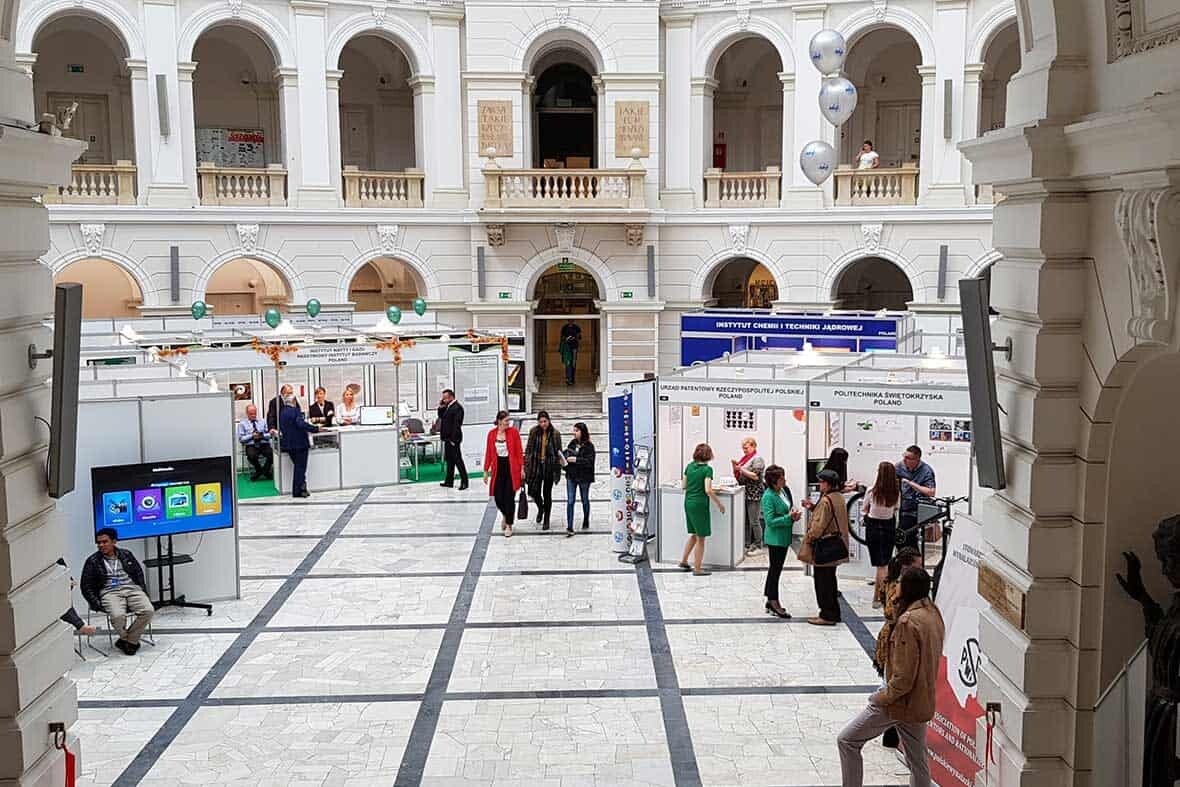 Exhibition Hall in Warsaw University of Technology