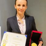 IFIA Medal Awarded to Mrs. Nuha AbuYousef from Jordan for the invention ”Oko Blink”