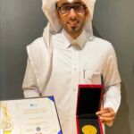 IFIA Medal Awarded to Mr. Khalid Aboujassoum from Qatar for the invention ”Oliver- The Smart Robot Chef”